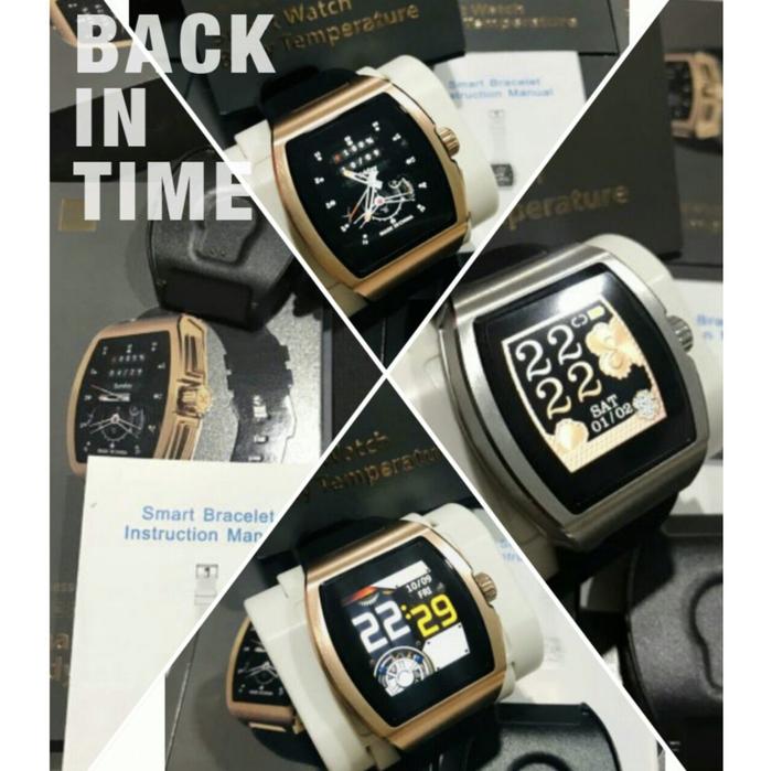 Jam tangan Smartwatch Body temperature pria