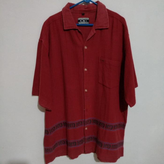 Baju Kemeja T-shirt Tshirt Ocean Pacific Original Jumbo Big Size
