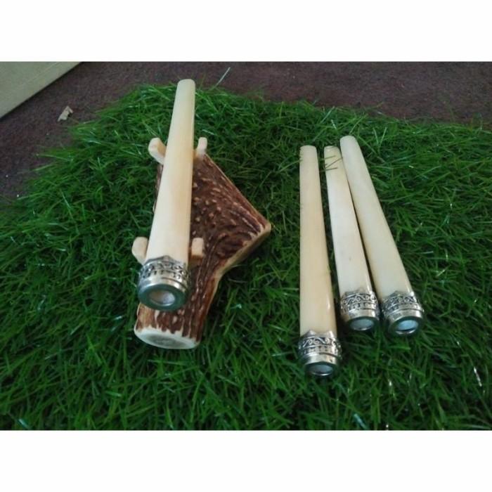 Once Cangklong Tulang Alpaka Ukir Jawa