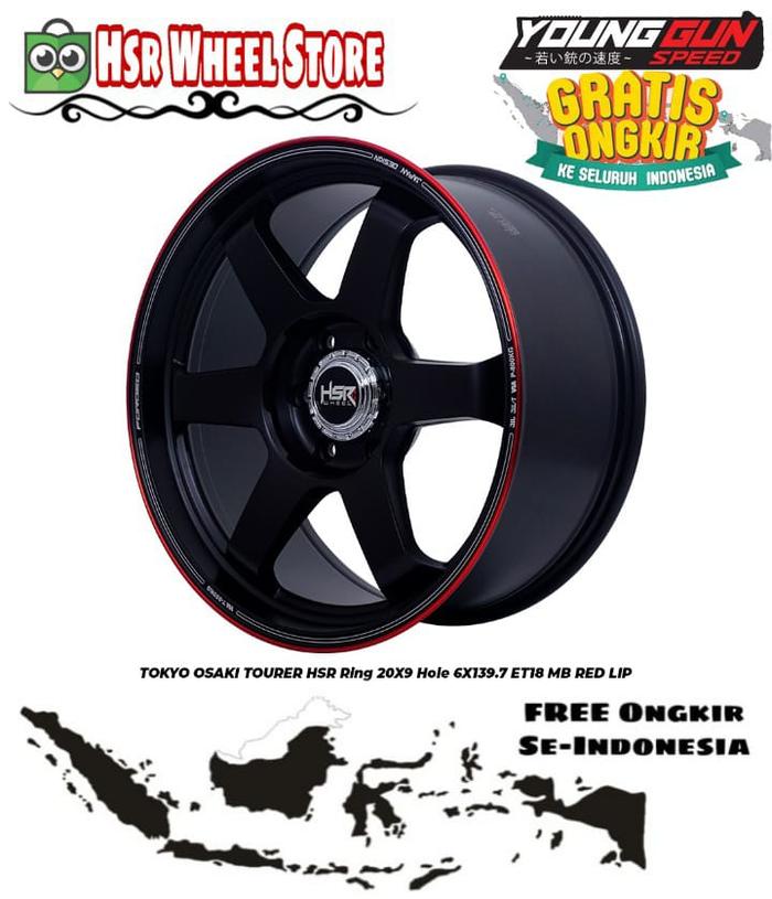 Velg Mobil Pajero Ring 20 HSR TOKYO OSAKI Velg Fortuner Ranger Triton