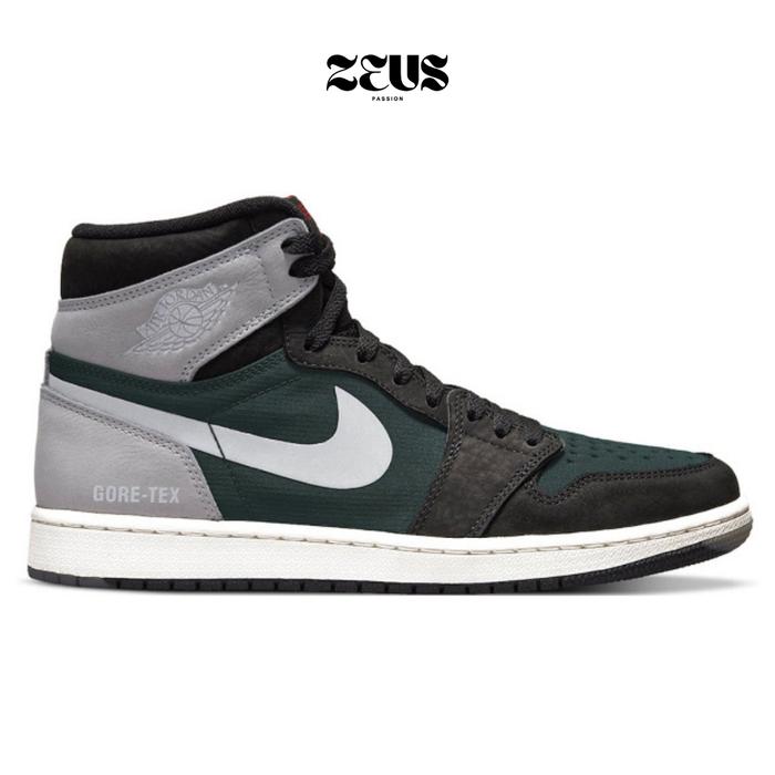 NIKE AIR JORDAN 1 HIGH GORETEX BLACK PARTICLE GREY ORIGINAL