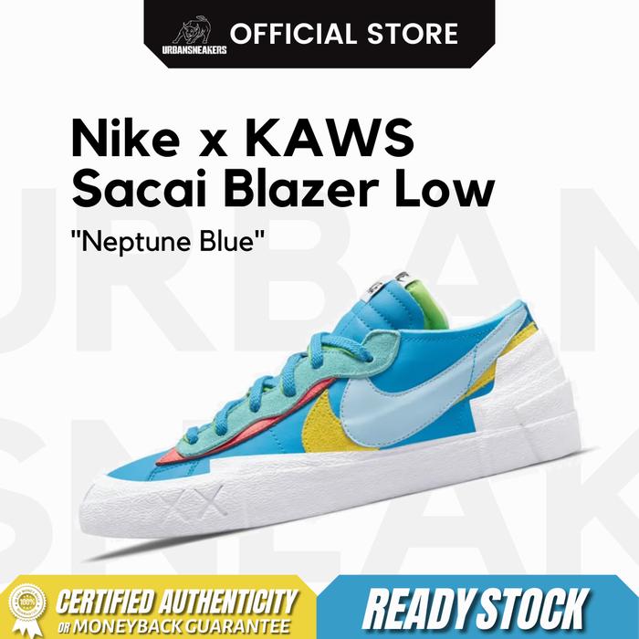 Nike x KAWS x Sacai Blazer Low Neptune Blue Original | DM7901 400
