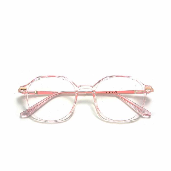 Kacamata Anti Radiasi Blue Ray Lens Pria dan Wanita - HM675 Pink