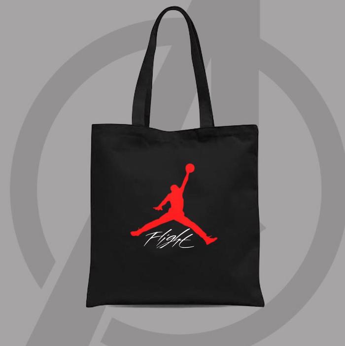 Tas Totebag Custom - Air Jordan Flight