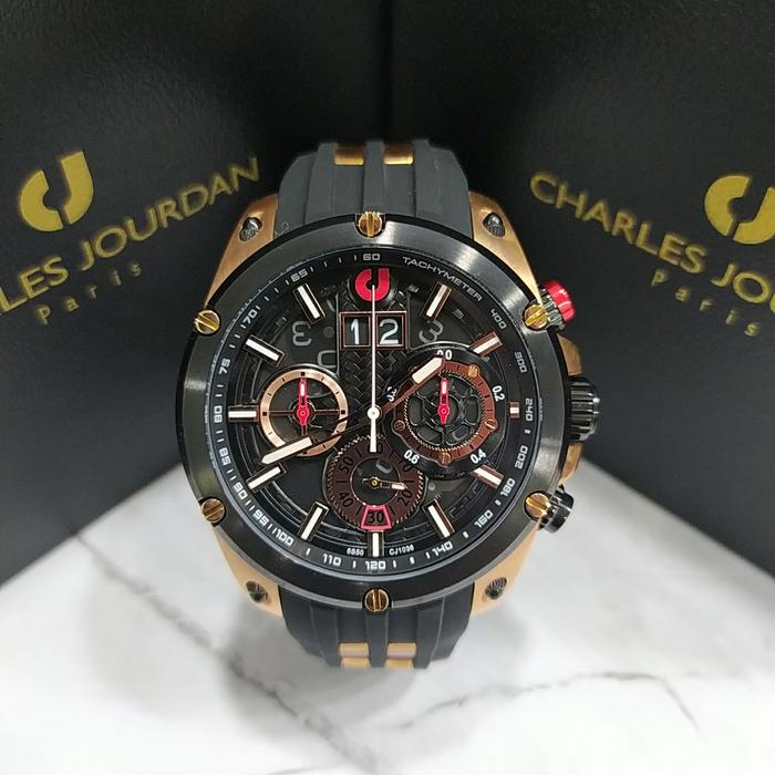 Jam Tangan Pria Charles Jourdan CJ1036 Original