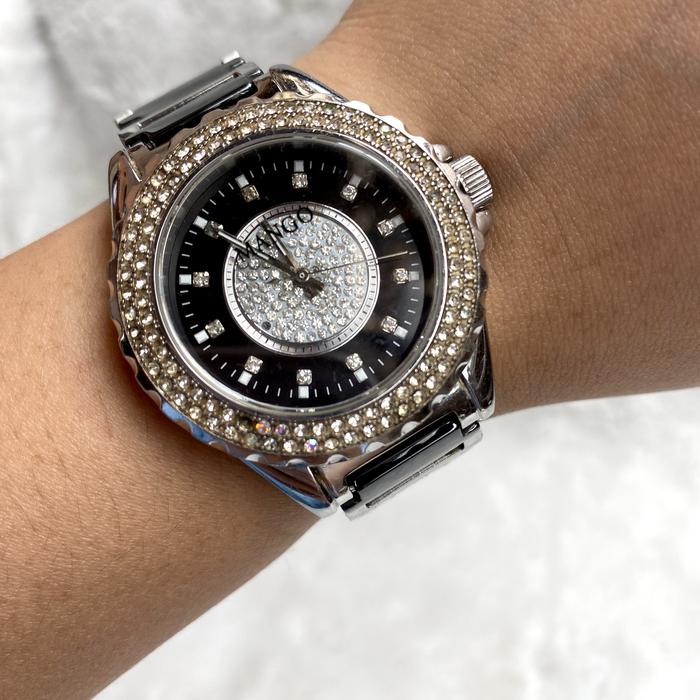 MANGO MA6369 Watch Cewek Sapphire Preloved Jam Tangan Cewek