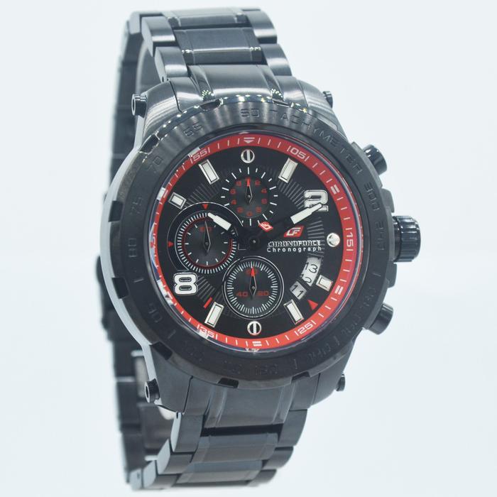 CHRONOFORCE CF5215MB - Jam Tangan Pria Original - Black Red