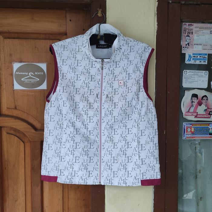 Jual Vest Outdoor Lecaf Woman Full Print Size M
