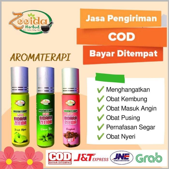 Aromaterapi plus bidara zeeida varian cengkeh jeruk nipis dan greentea