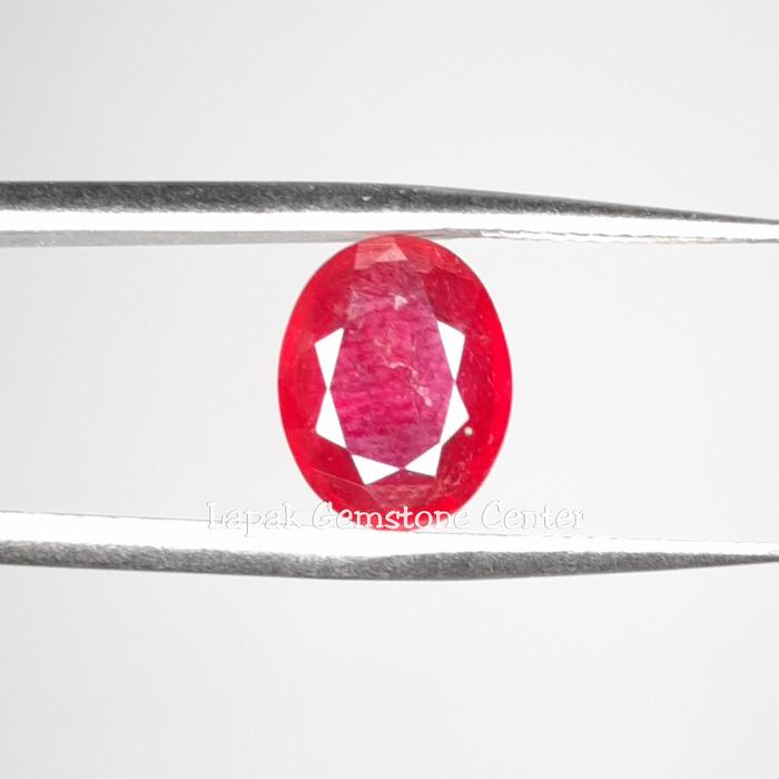 Batu Natural Ruby Pigeon Blood Red Ruby Asli Original