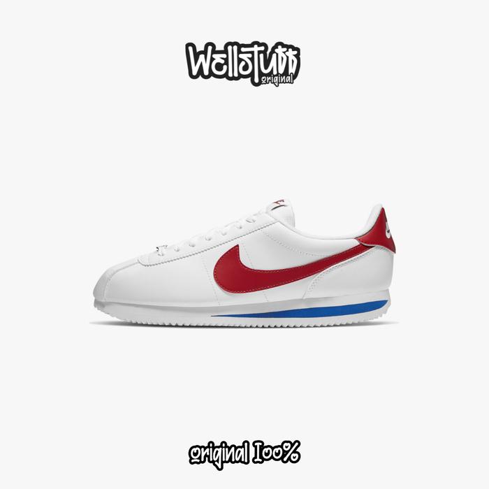 NIKE CORTEZ BASIC LEATHER ORIGINAL 100% 819719-103