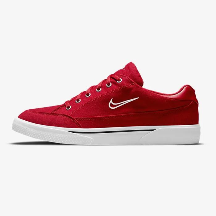 Sepatu Nike Retro GTS Canvas Shoes Sneakers Gym Red ORIGINAL
