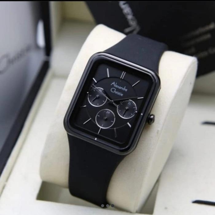 Jam Tangan Alexandre Christie AC 2744 Hitam Hitam Wanita