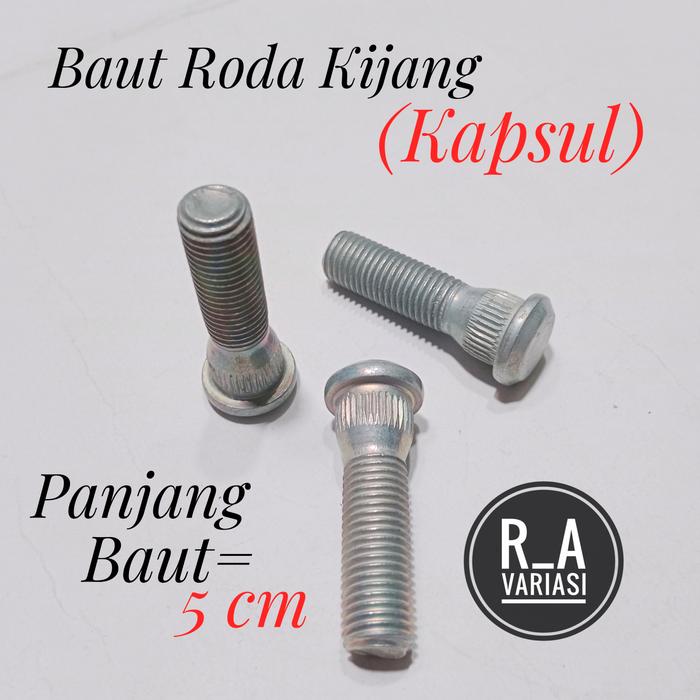 Baut Roda Kijang Kapsul Super Grand Baut Roda 5 cm Baut Roda Kijang