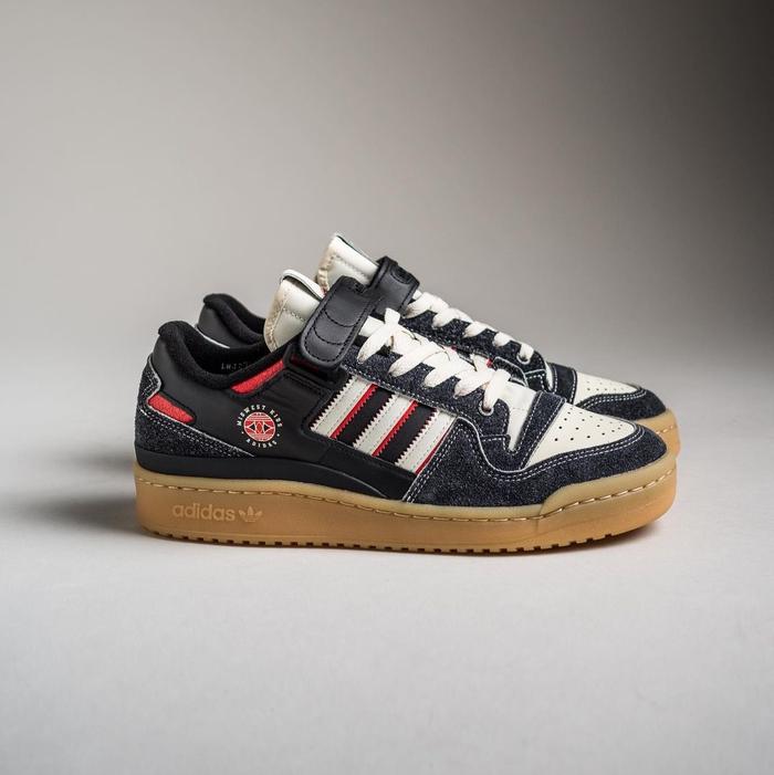 Adidas x Midwest Kids Forum 84 Low “Black/Red” 100% authentic