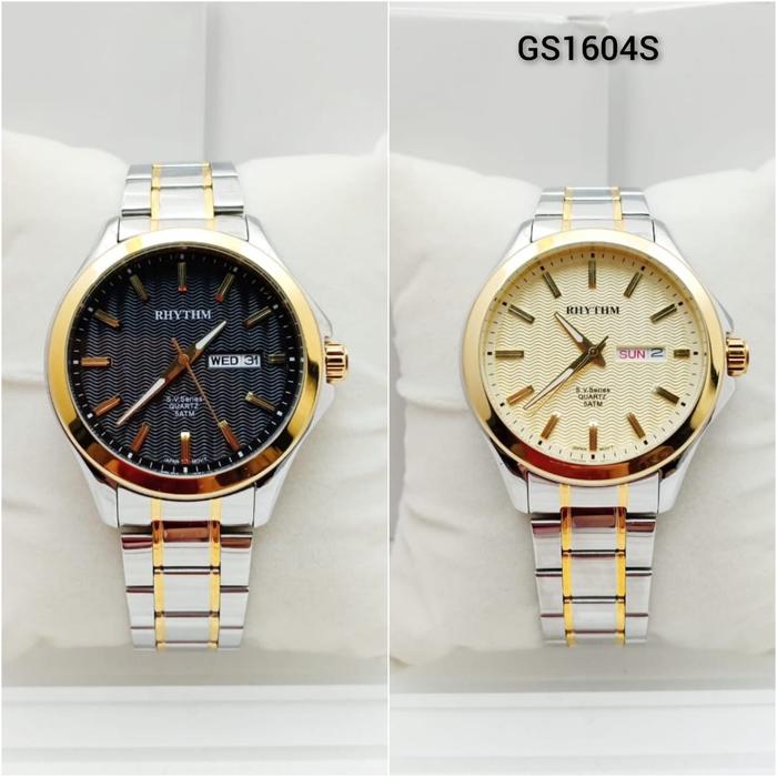RHYTHM GS1604S JAM TANGAN PRIA ORIGINAL GARANSI RESMI
