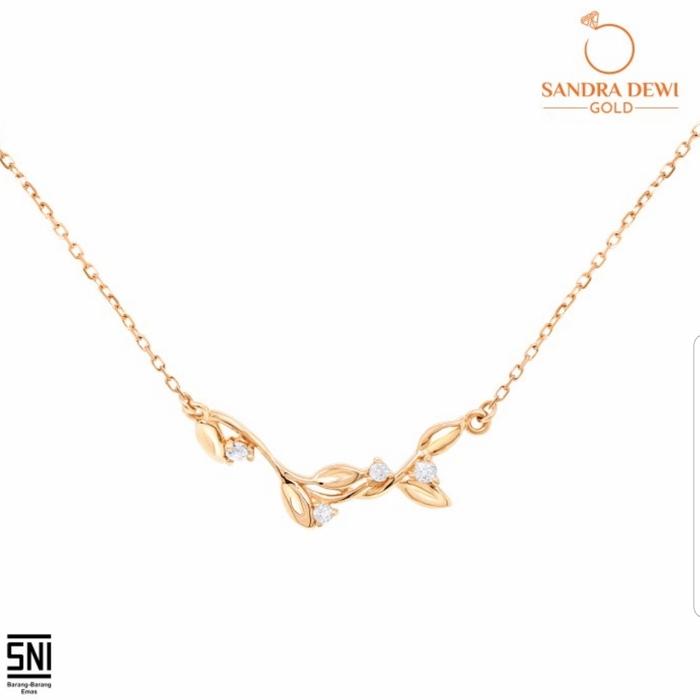KALUNG EMAS KOYE K-STYLE LEE SERIES SDW SANDRA DEWI GOLD