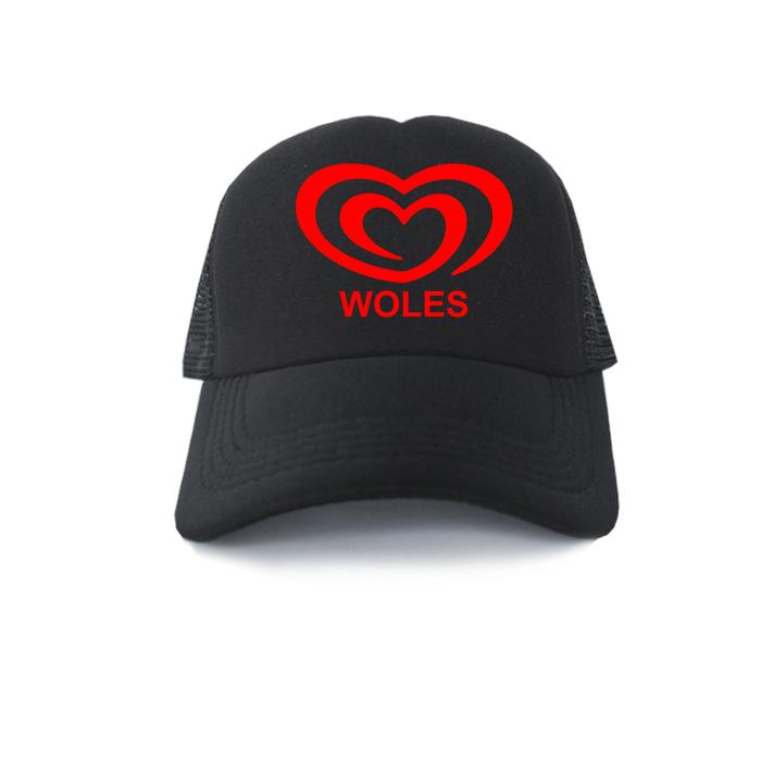 Topi trucker jaring pria premium woles