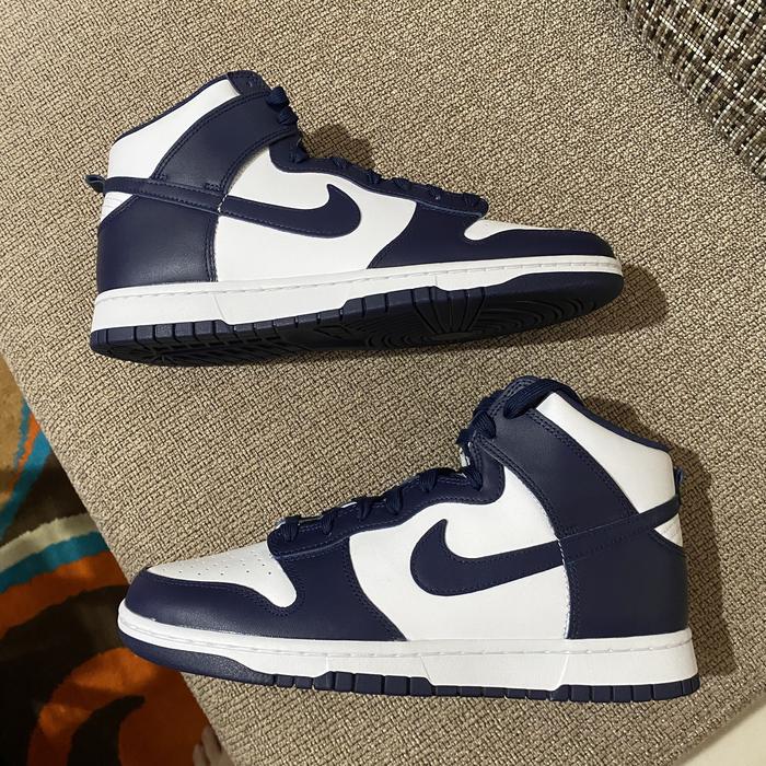 Nike Dunk High Midnight Navy