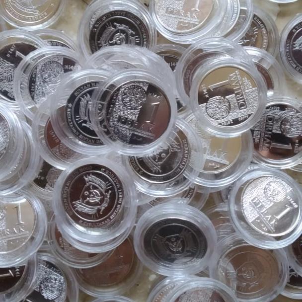 Koin 1 Dirham Perak Murni Wakala bukan sala nadir antam silvergram silverium