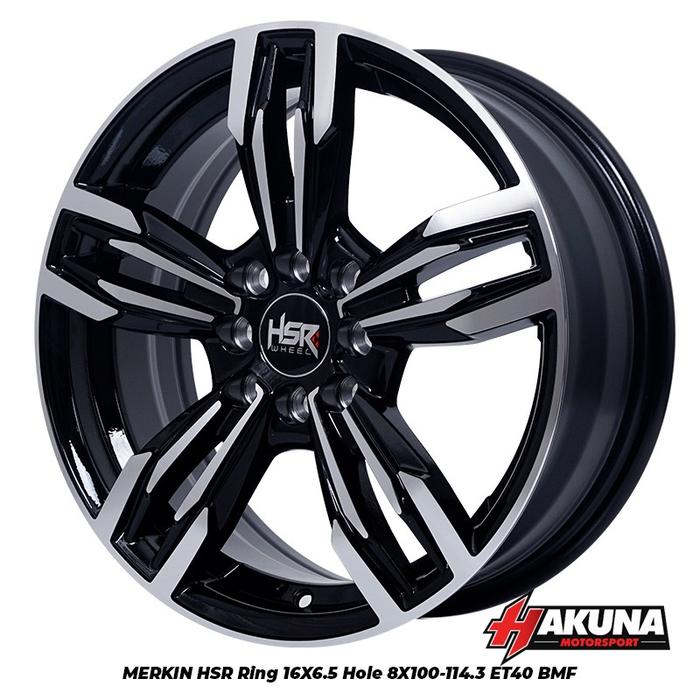 Velg HSR Transformer Murah Ring 16 MERKIN Ring16 Lebar6,5 untuk jazz
