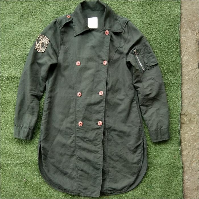 Long Coat Pria Korea Jacket Jaket Trench Zara H&M Uniqlo Bershka GAP