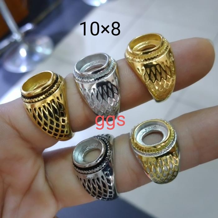 cincin titanium super/emban model tanam/cincin pria