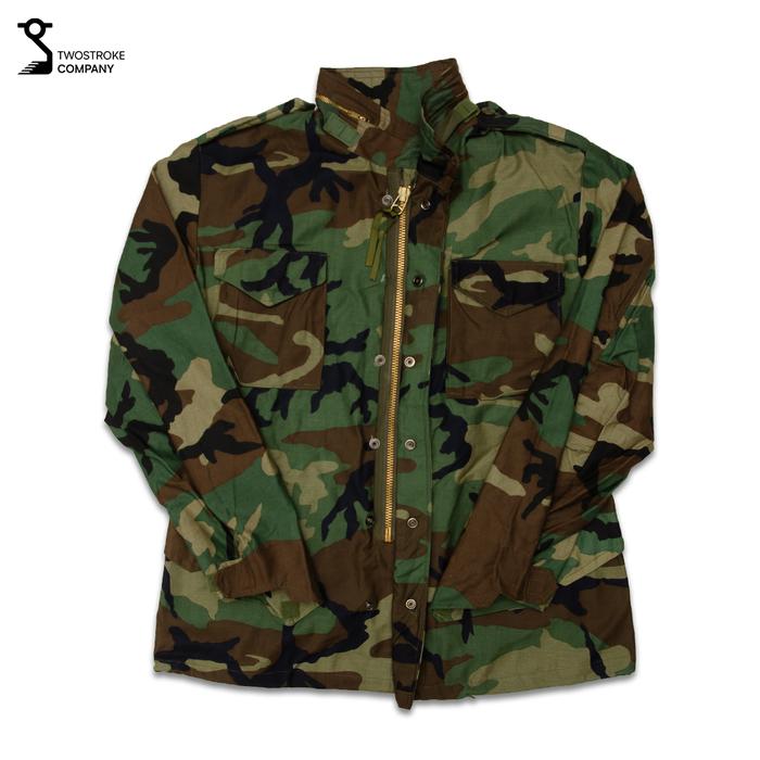 M65 Jacket Woodland Medium Reguller