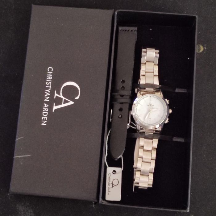 Jam tangan wanita Christyan Arden Quartz Movement Original - Putih