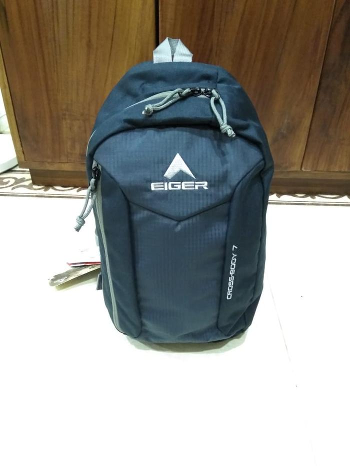 SLING BAG EIGER 3405 -Diario Cross Body 7L -Navy Polos Baru