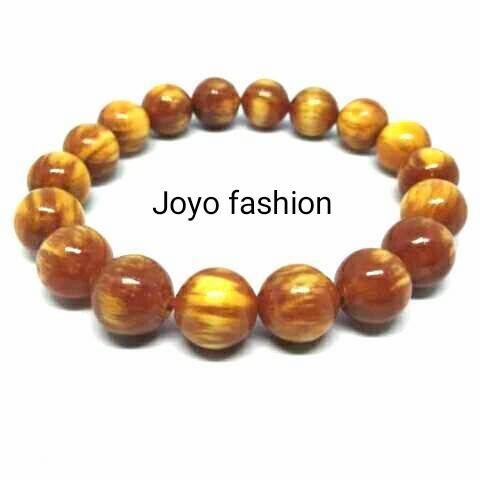 GELANG TASBIH GETAH KAYU DAMAR PINUS TEMBUS CAHAYA ASLI