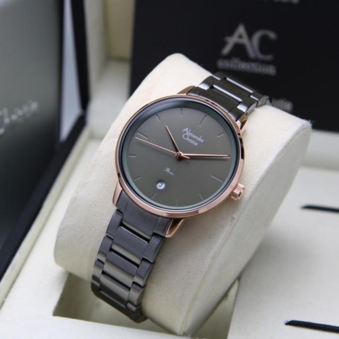 ALEXANDRE CHRISTIE AC 2955 ROSEGOLD GREY AC2955 WANITA ORIGINAL