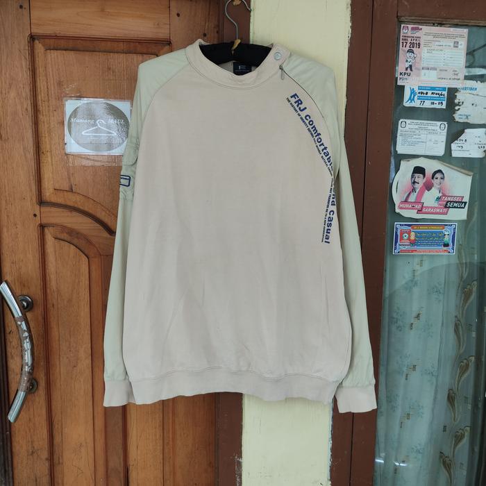 Jual Zipper Crewneck FRJeans Side Pocket Size L