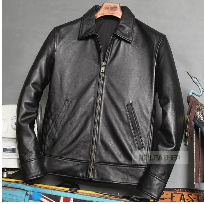 Jaket kulit kambing asli / Jaket kulit kambing super /Jaket kulit pria