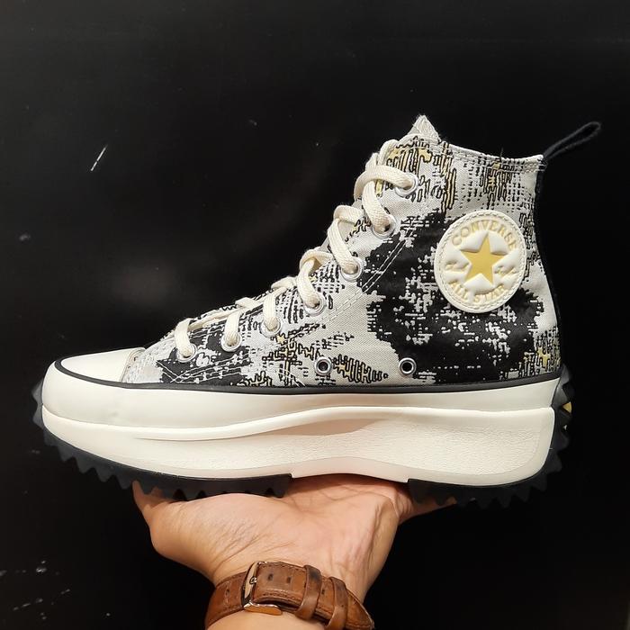 Converse Run Star Hike Hybrid Floral Saturn Gold Black 171399C