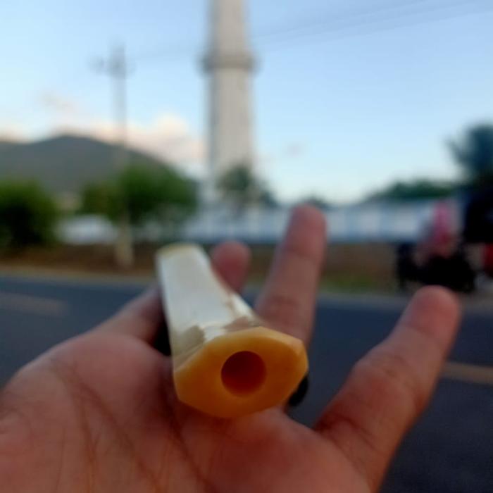pipa once tulang iga duyung segi 10 cm