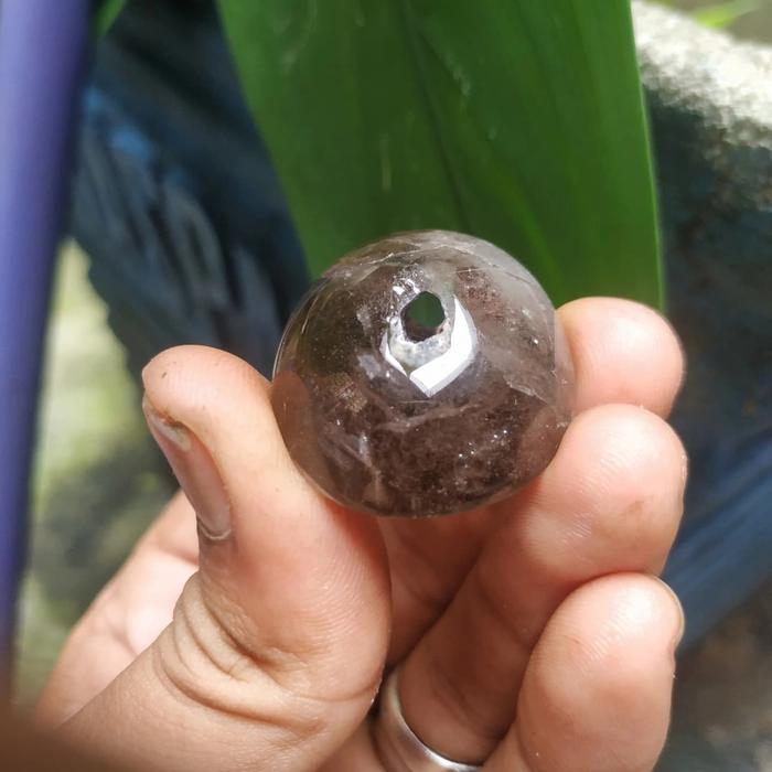 batu kecubung combong unik Kalimantan jumbo