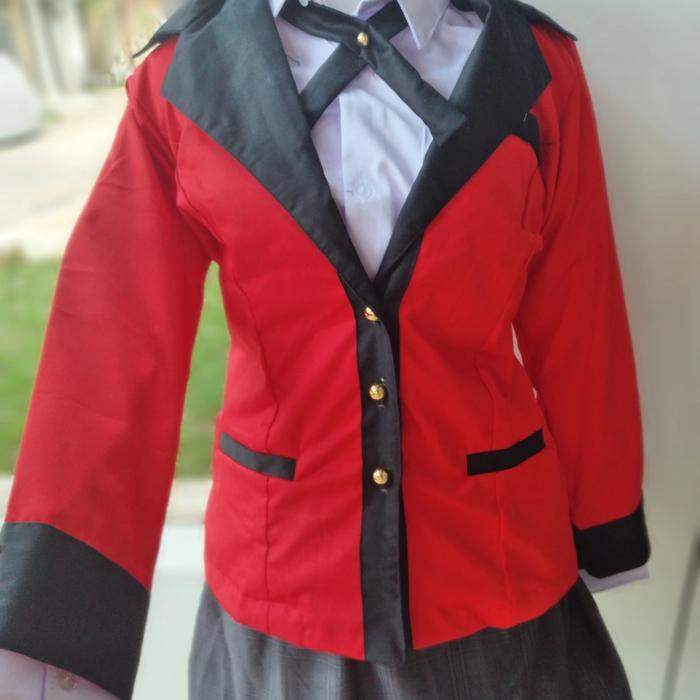 READY Seifuku kakegurui jabami costume cosplay