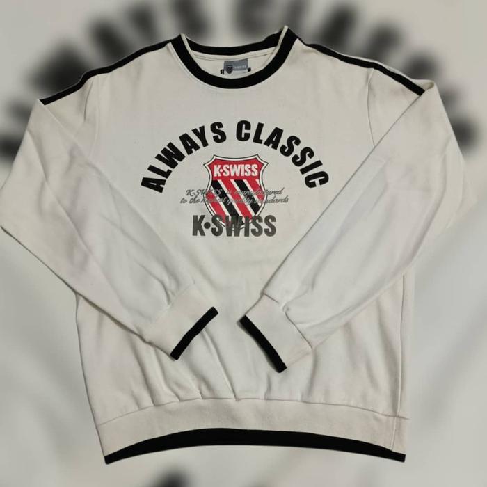 SWEATER KSWISS | CREWNECK KSWISS | K-SWISS | CREWNECK GEMOY | MURAH