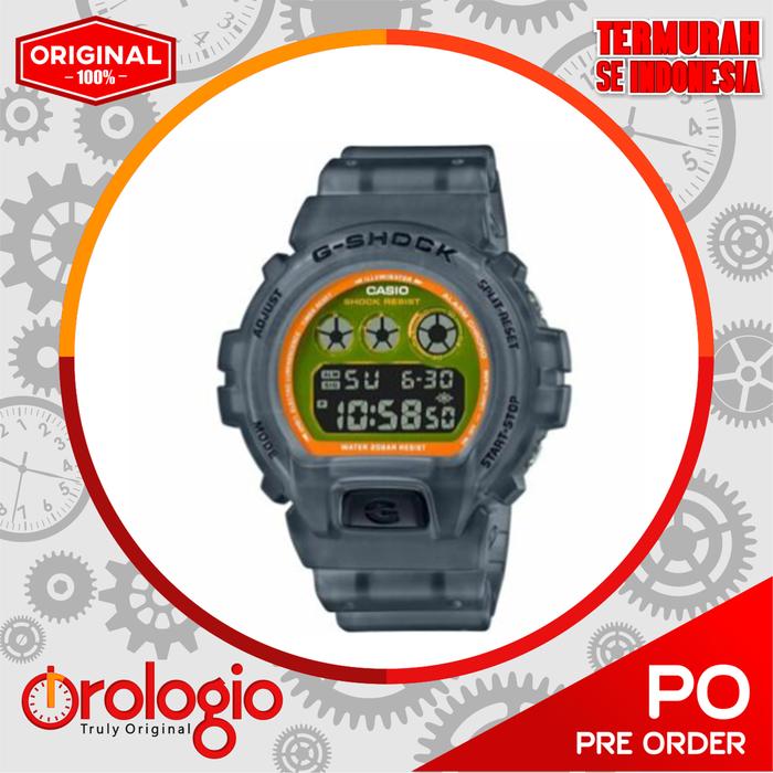 Jam Tangan Casio G-Shock Digital Men's Translucent Black DW-6900LS-1