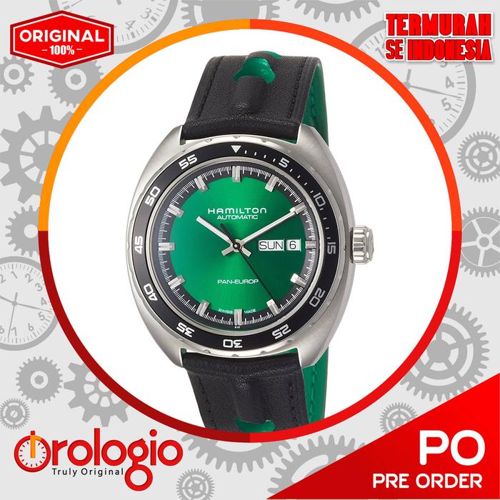 HAMILTON American Classic Pan Europ Green Dial Men's Watch H35415761