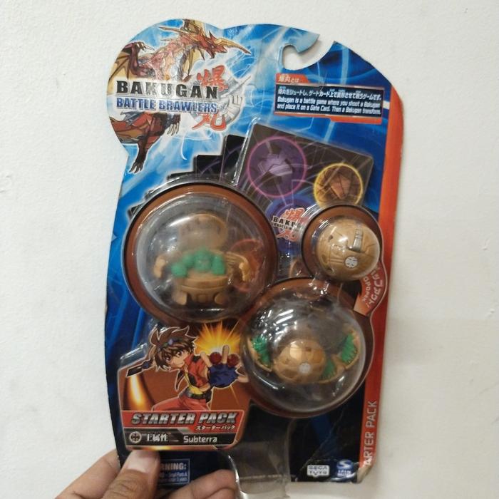 BAKUGAN STARTER SUBTERRA ORIGINAL
