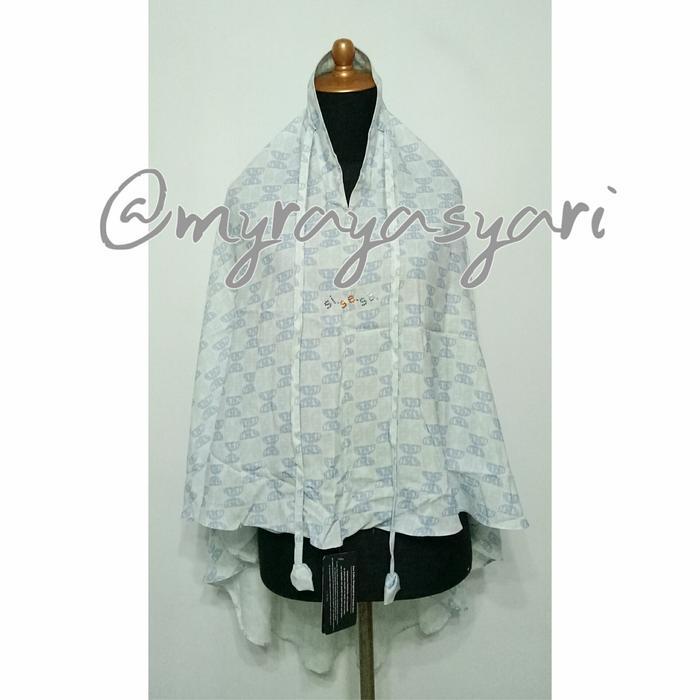 Khimar sisesa syariah printing blissfull blue
