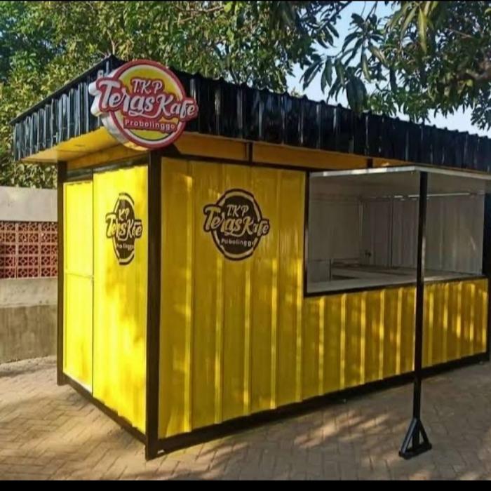Warung Kontainer - Kedai Kontainer - Boot Kontainer Hrg Per Meter