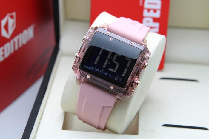 [ ORIGINAL ] Jam Tangan Wanita / Cewek EXPEDITION 6817 E 6817 RUBBER