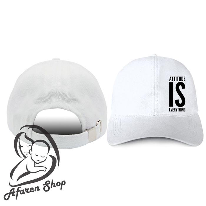 Topi baseball caps pria premium attitude is everything