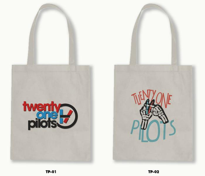 TOTE BAG BLACU - TWENTY ONE PILOTS