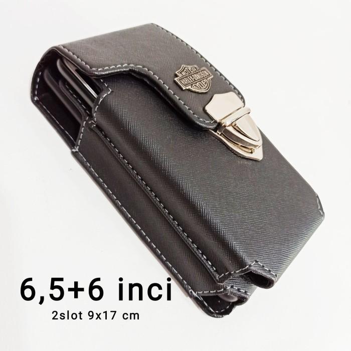 Dompet Handphone Kulit 5 Inch / Holster Handphone Kulit 5 Inch