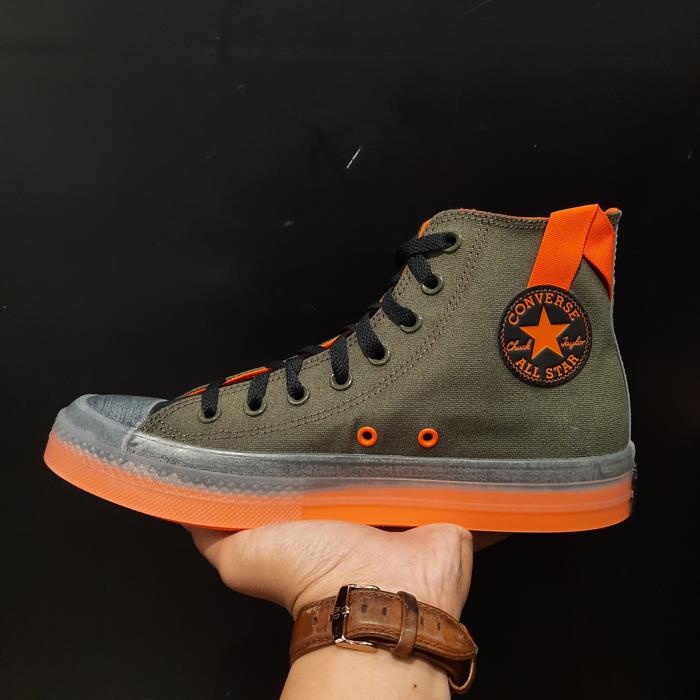 Converse Ct As Hi CX Stretch Canvas Cargo Khaki Reflective 171997C