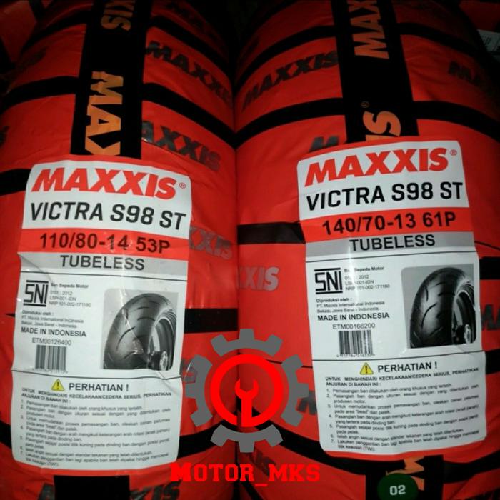 Ban MAXXIS 110/80-14 Dan 140/70-13